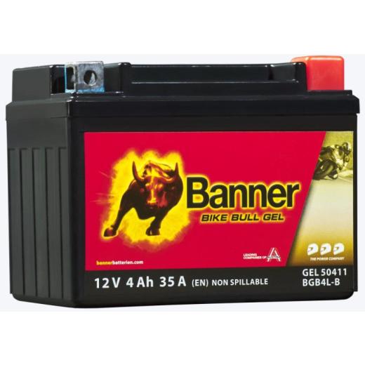 Banner Bike Bull GEL 12V 4Ah / BC_GEL 504 11 - BGB4L-B - GB4L-B