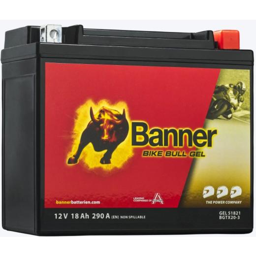 Banner Bike Bull GEL 12V 18Ah / BC_GEL 518 21 - BGTX20-3 - GTX20-3